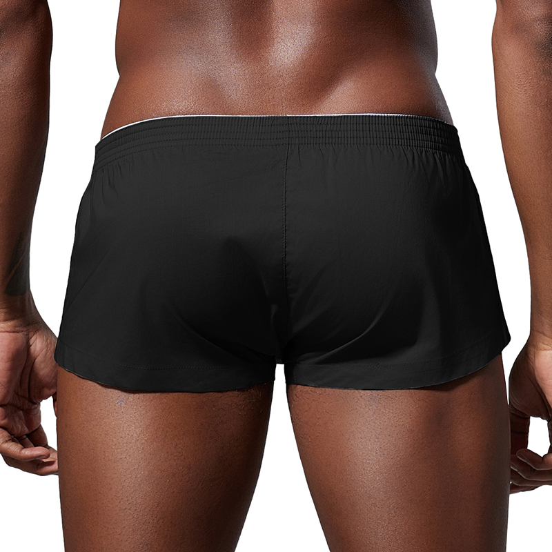 メンズ用、純綿素材のフラットなデザインのボクサーパンツ。ボタ - Boxer Brief Pack Cotton のレビューと価格